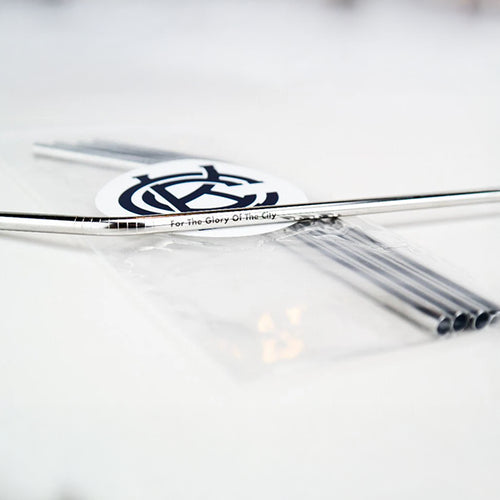 For The Glory of the City Stainless Straws
